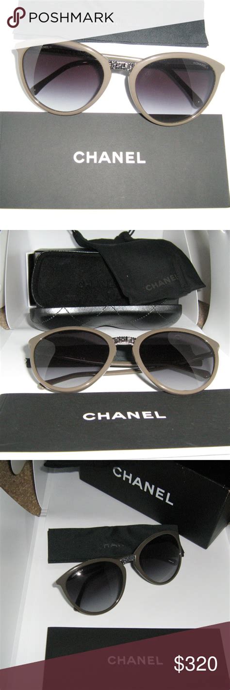 chanel 5382 sunglasses|Chanel sunglasses quilted sides.